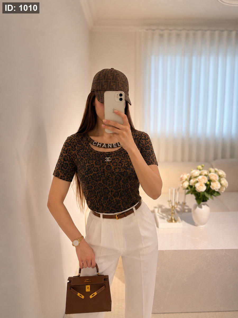 LEOPARD Chanel Shirt